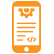 Mobile App Developed icon