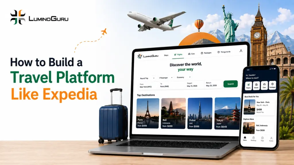 How to Build a Travel Platform Like Expedia : Cost, Features & Step-by-Step Guide