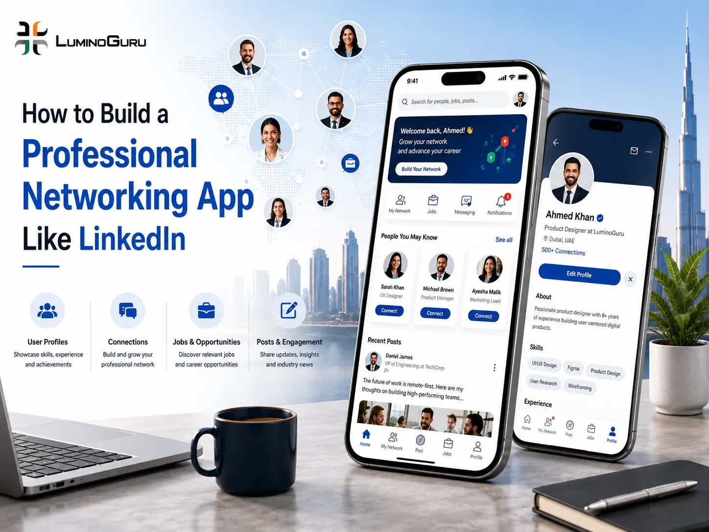 How to Build a Professional Networking App Like LinkedIn